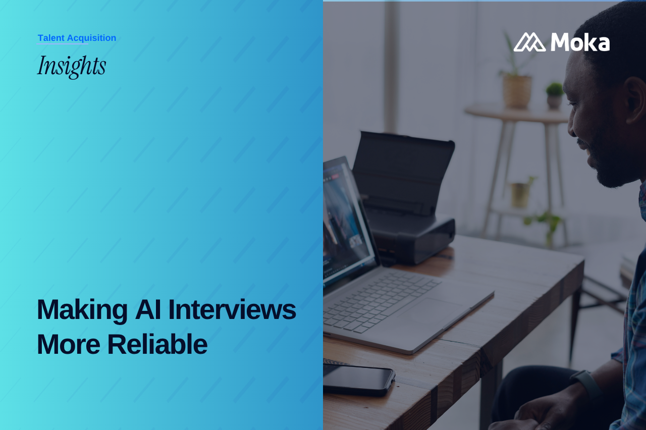 How Structured Interviews Make AI Interviewing More Reliable